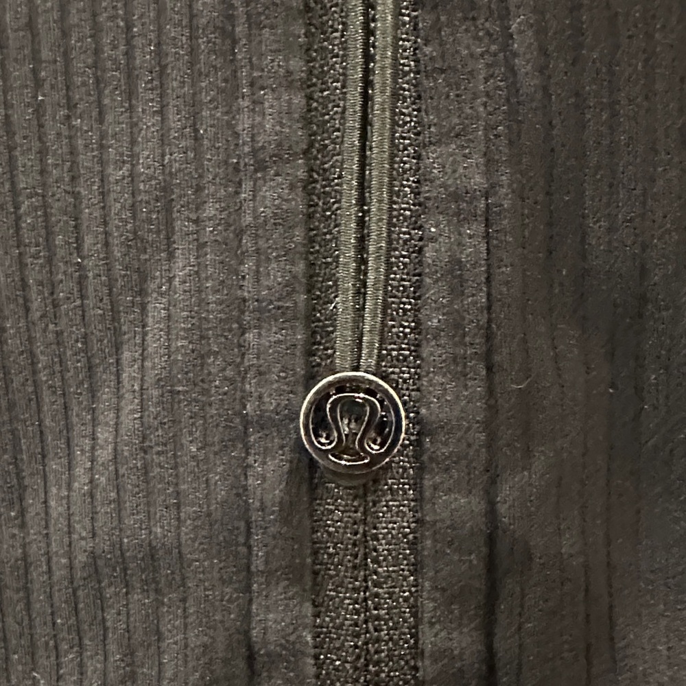 Lululemon black zip front athletic jacket - Picture 2 of 4